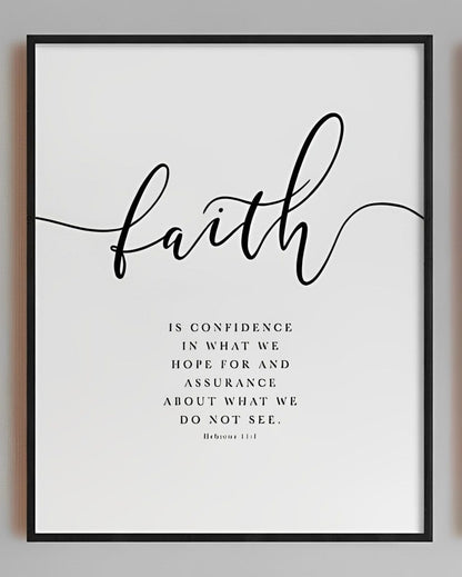 Faith, Hope, Love, Bible Verse Canvas