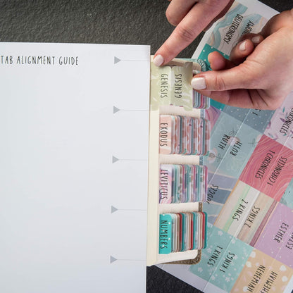 84 Bible Tabs (Large Font)