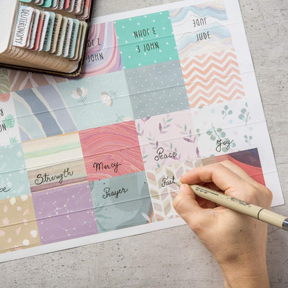 84 Bible Tabs (Large Font)