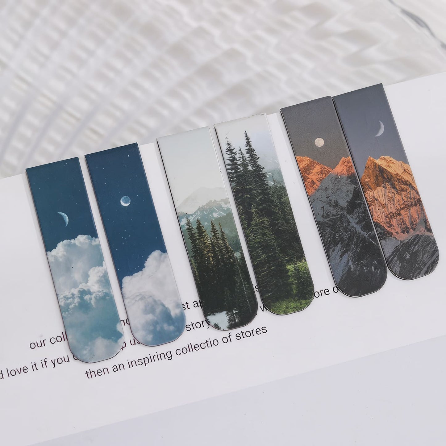 Magnetic Bookmarks (Set Of 6)